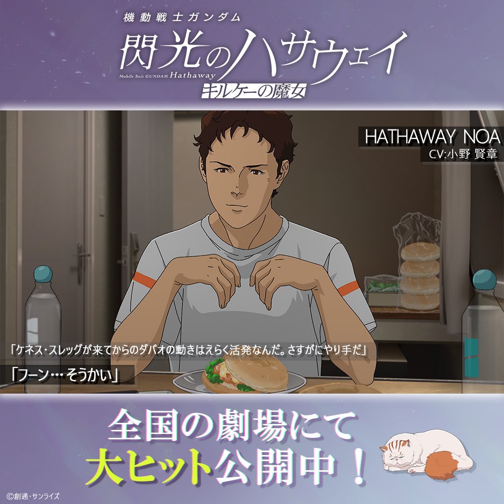 機動戦士ガンダム 閃光のハサウェイ tweet media