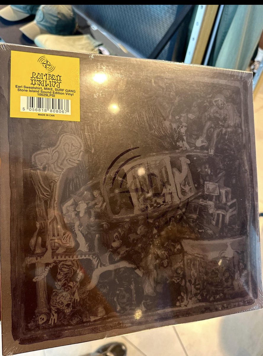 🚨 First Look/Upcoming Release

Earl Sweatshirt, MIKE, &amp; Surf Gang - Pompeii // Utility 

Stone Island Sound Edition Vinyl

📸: u/DominicanSammySosa