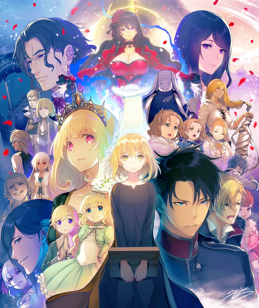 夕薙 (ゆーなぎ) 補助魔法🪄エリスの聖杯🌹出涸らし皇子👑アニメ化決定 tweet media