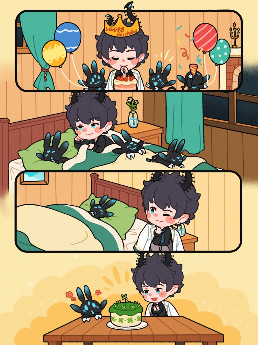 🍰 A special day ✨

*commission art, By 莎二喵 *

#RenZottoArt #RenZottoBday2026