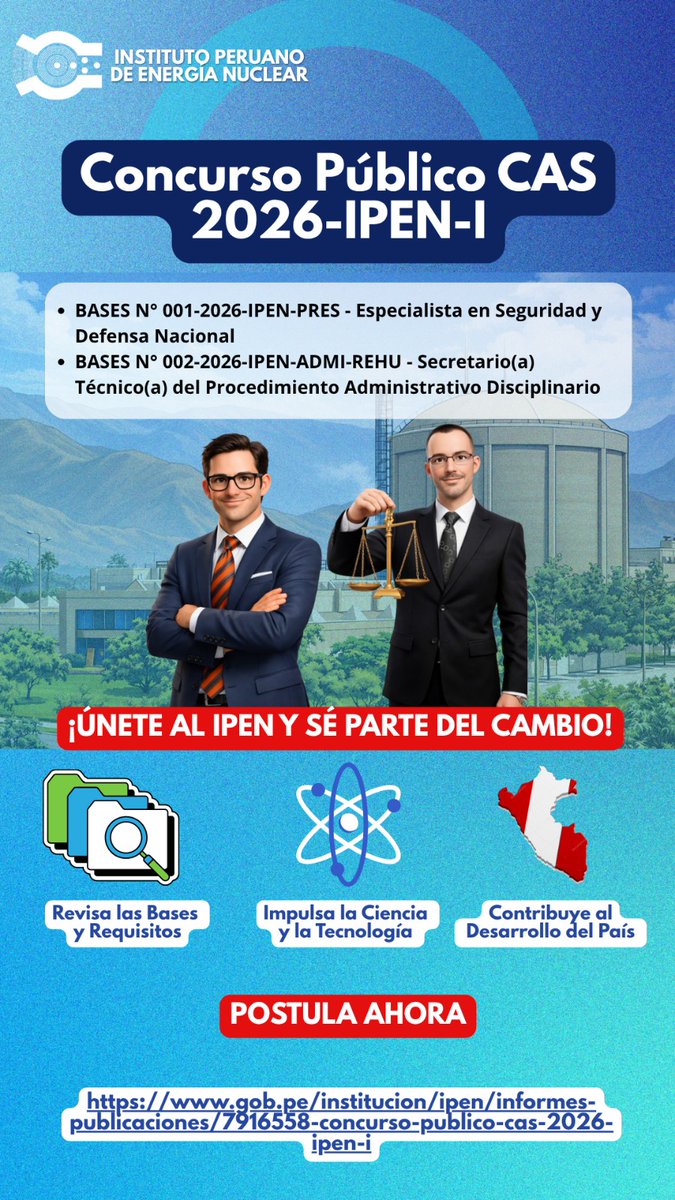 Instituto Peruano de Energía Nuclear tweet media