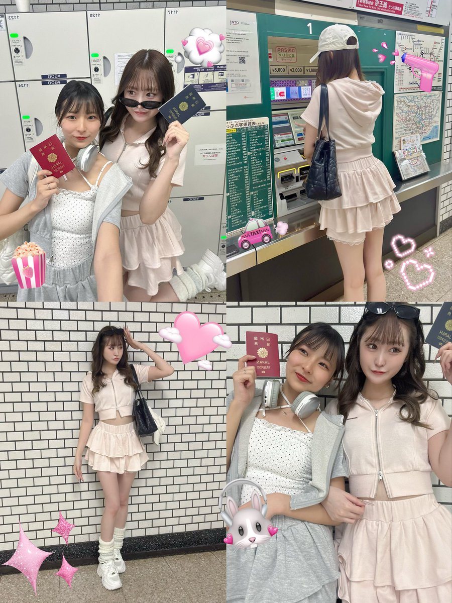 ems_mire0209's tweet photo. ems exciteの新作セットアップで空港コーデ🛒💭🎫✈️ https://t.co/OZ4aPpFGAk