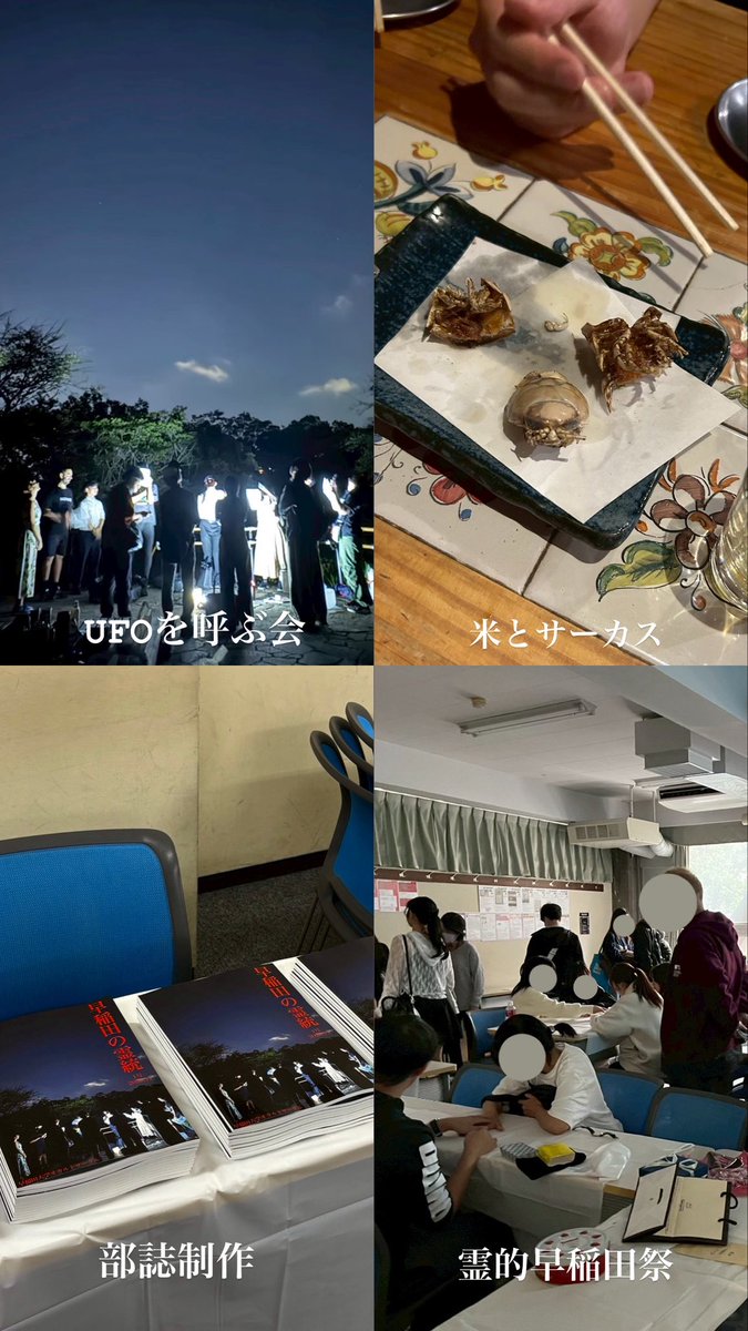 早稲田大学オカルトサークル tweet media