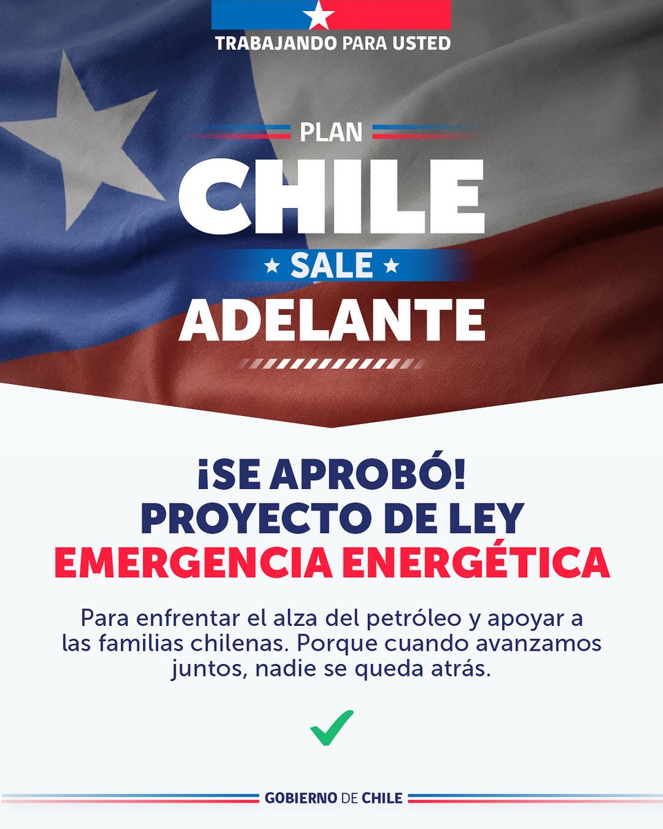 Gobierno de Chile tweet media