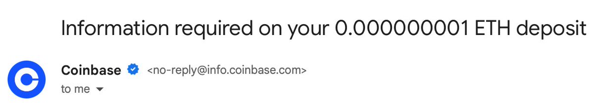 ggxkk's tweet photo. @coinbase fix you lousy system! just mute those dust transfers from hackers! https://t.co/vYACVUx4oZ