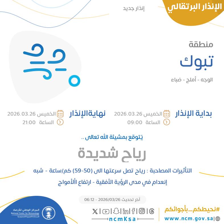 المركز الوطني للأرصاد (NCM) tweet media