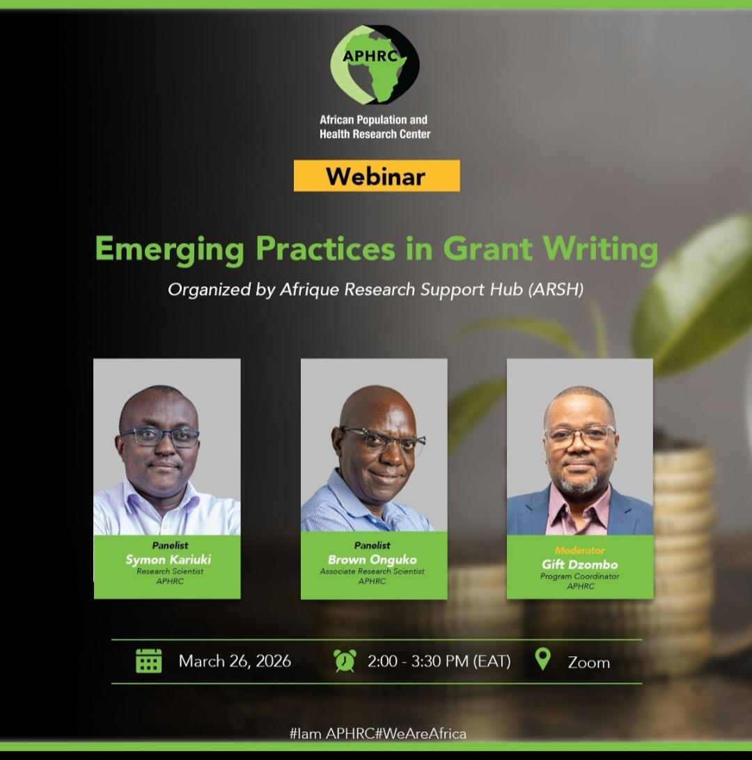 CKyobutungi's tweet photo. Happening today📌📌📌
Join a webinar on Emerging Practices in Grant Writing
exploring how to craft competitive research proposals that reflect progressive approaches in research.
Register here 👉 https://t.co/yfGKTX9GKp
#GrantWriting #ResearchFunding #ARSH #IamAPHRC https://t.co/WWB1fHxBBp