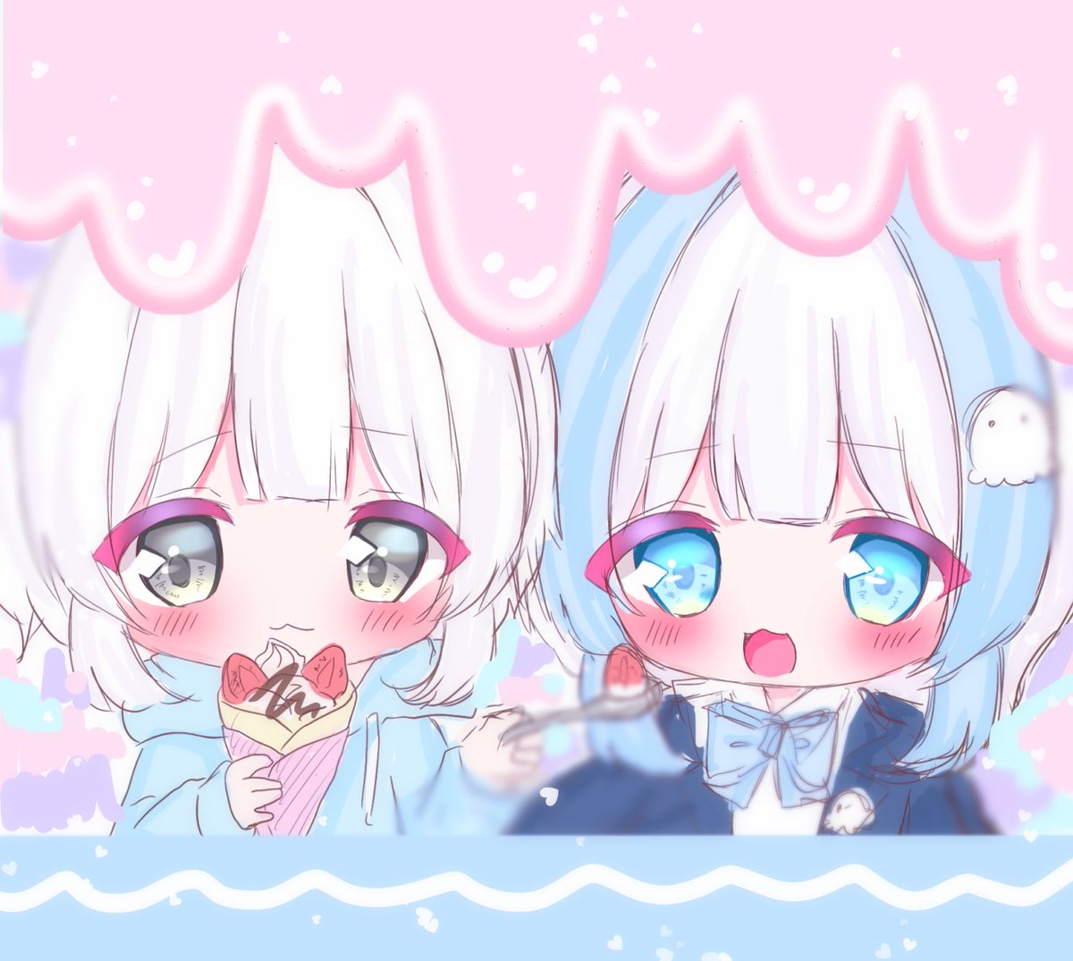 今だけ-2000円♡イラストオーダー♡ イラストオーダー(՞ ᴗ ̫ ᴗ՞) デフォ簡易です^ ̳ᴗ ̫ ᴗ ̳