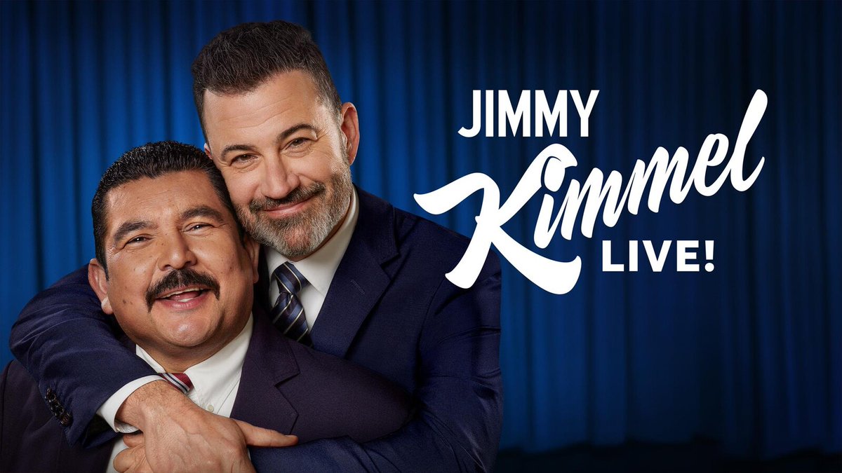 Disneyfan9523's tweet photo. I Had A Amazing Time With My Friend Named Brandon Treakle Seeing A Live Taping Of Jimmy Kimmel Live And It Was Amazing. #JimmyKimmelLive #JimmyKimmel #ABCNetwork #D23 #Disney #WaltDisney #WaltDisneyCompany #ElCapitanTheatre #Hollywood https://t.co/gwwdIizPR9