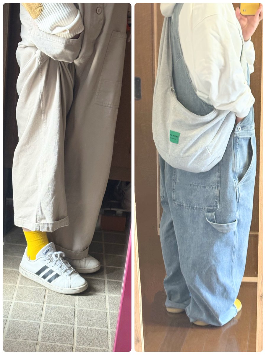harukazetokKou's tweet photo. デブが余計デブに見える洋服が大好きなんです😂
早くビフォーアフターやりたいなぁ😂
黒のサロペットひとめぼれで買ってしまった💦28050円💸
#hughug https://t.co/y4D9jDugg6