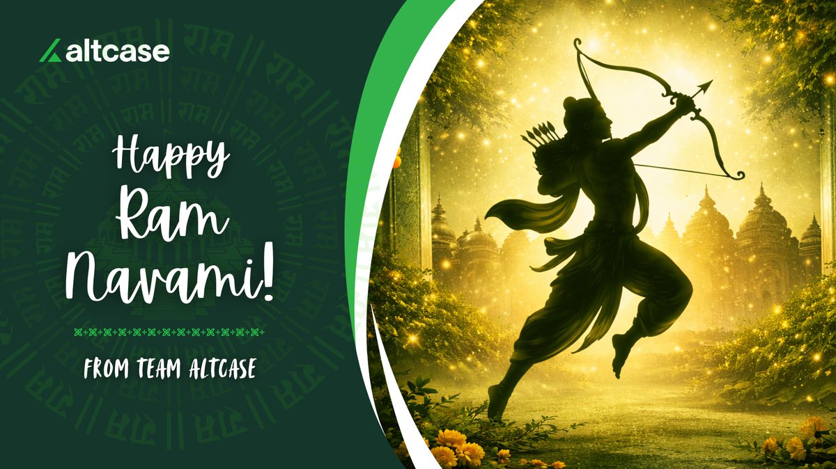 ✨ Happy Ram Navami from Altcase! ✨
May this occasion inspire clarity in purpose, discipline in action, and strength in every decision you make.

#PreIPO #PrivateEquity #PrivateMarkets #UnlistedShares