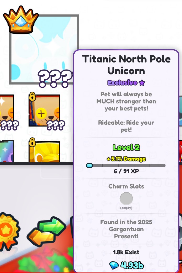 Golden Grinder!! Massive Fan Of The Pet Sim Series tweet media