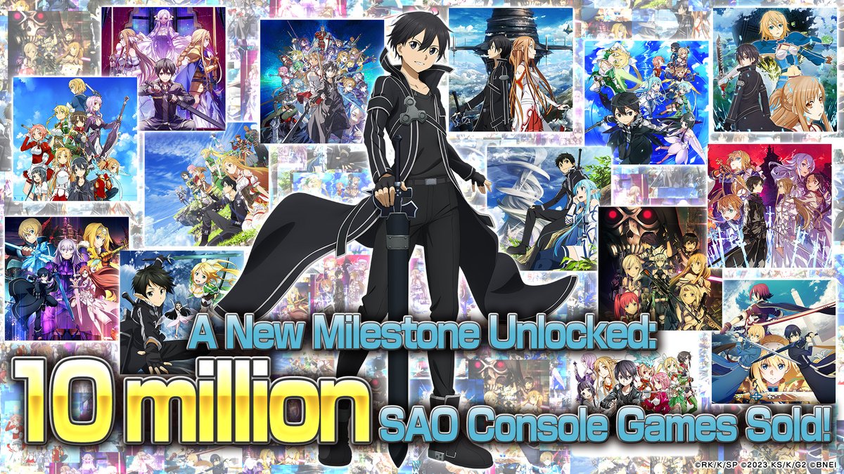 Sword Art Online Video Games tweet media