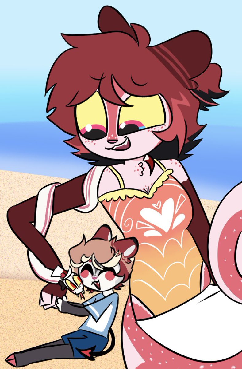 🪷 | Cipher ♡’s Lucifer and Vox! tweet media