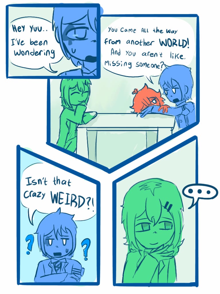 Cillysauce11's tweet photo. Random comic of my Yuusona https://t.co/PMFrnsAr99