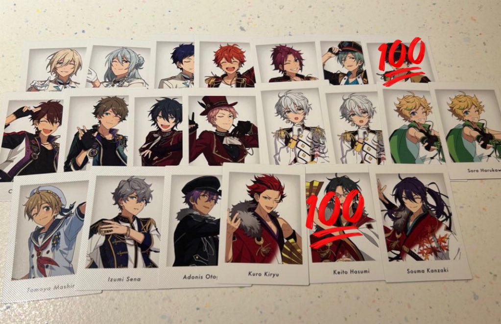 mio_thk's tweet photo. 【交換】あんスタ 10周年 展示会 ぱしゃっつ 特典

譲:画像参照

求: ジュン

(2番目は友達分)
求: ニキ、チトセ
零、凛月、泉はチトセのみ

☆ 池袋手渡し
(旅行中で26日は18:00~
27日は13:00~15:00だけ可能)
よろしくお願いいたします🙇‍♀️

*外国人のため、取引前にあらかじめ記載しております。* https://t.co/YCBKsYlZ2N