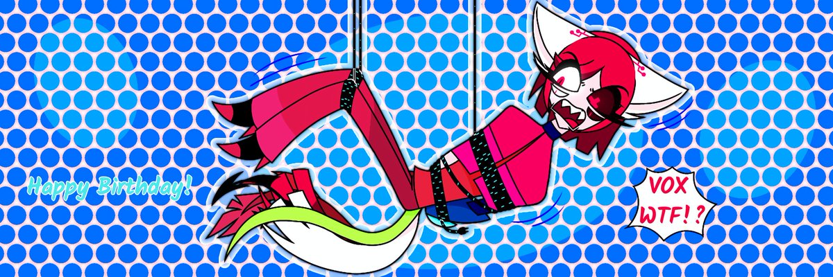 nadiART_07's tweet photo. It’s someone’s birthday
#HazbinHotel #HazbinHotelOC #OC https://t.co/in7sQYpztO