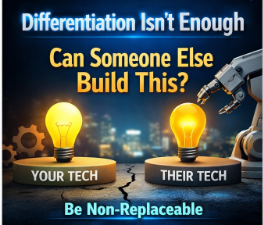 hallt's tweet photo. Differentiation isn’t enough anymore. 

Investors aren’t asking “is this unique?”—they’re asking “can someone else build this?” The real goal is to be non-replaceable.

Read more: https://t.co/M7SdEL5gCJ

#substack #tencapitalnetwork #tencapitalconnect https://t.co/oGzLa7Rnkr