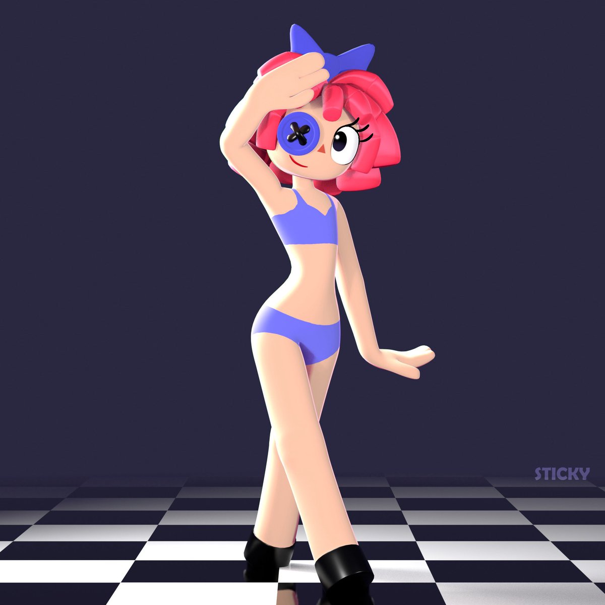 it ain’t the leotard but i love beach Ragatha teehee