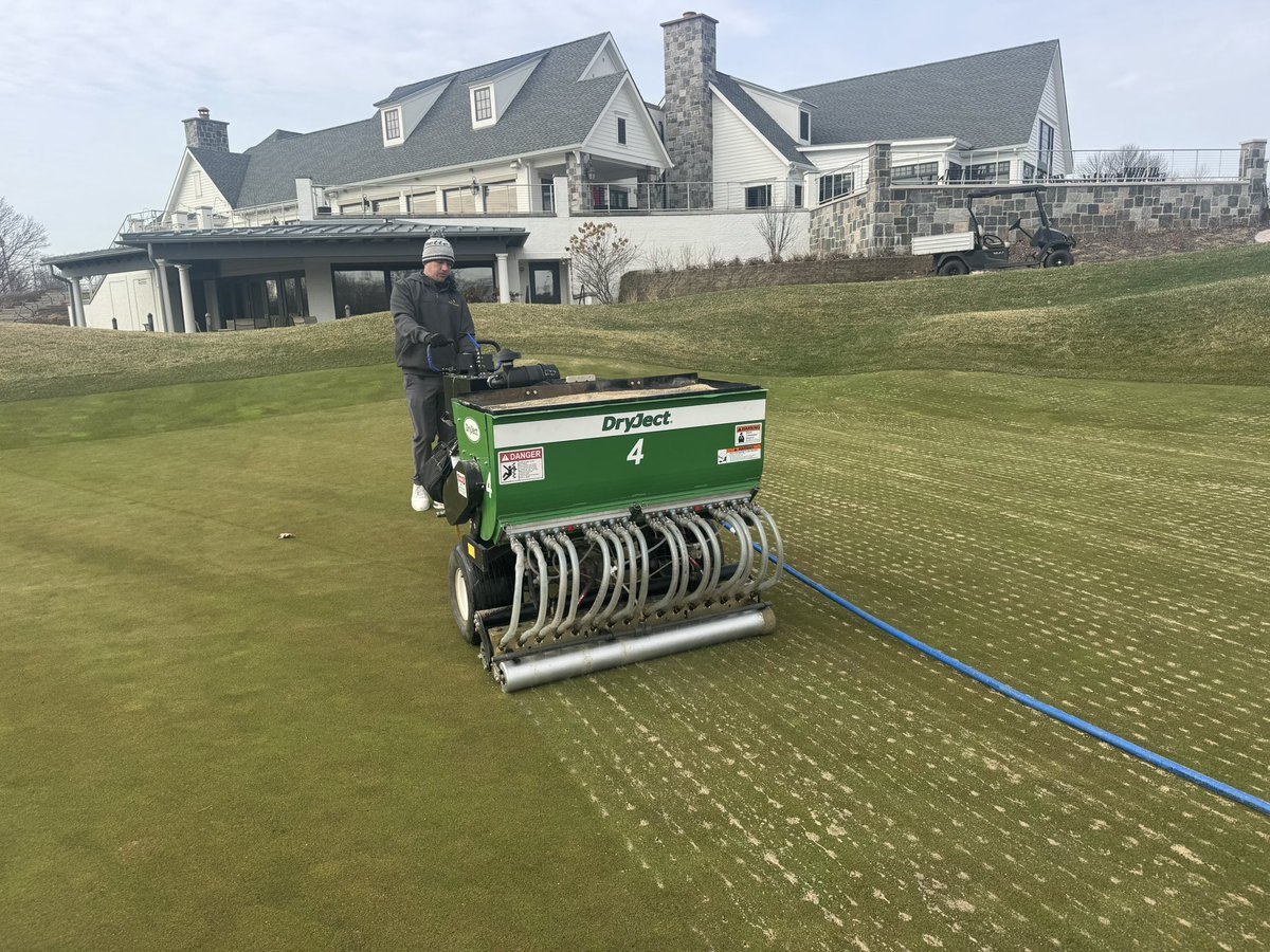 SodSquadKV's tweet photo. Huge thank you to @dturfmarco and the staff at Ruth Lake Country Club! Smooth operation, strong results, and machines performing at a high level. 

Always enjoy working on a Langford layout! @SodSquadJon @sod_squad_ 

#MAGCS #WAC #WGCSA #IGCSA #IndianaGCSA #WisconsinGolfCourseSuperintendents #MidwestTurf #GCSAA #GolfCourseSuperintendent #TurfManagement #DryJect #SodSquad