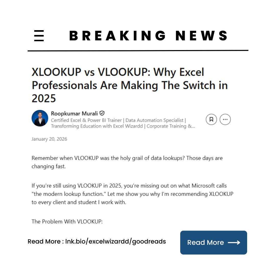 Excel Trainer for Corporates & Teams tweet media