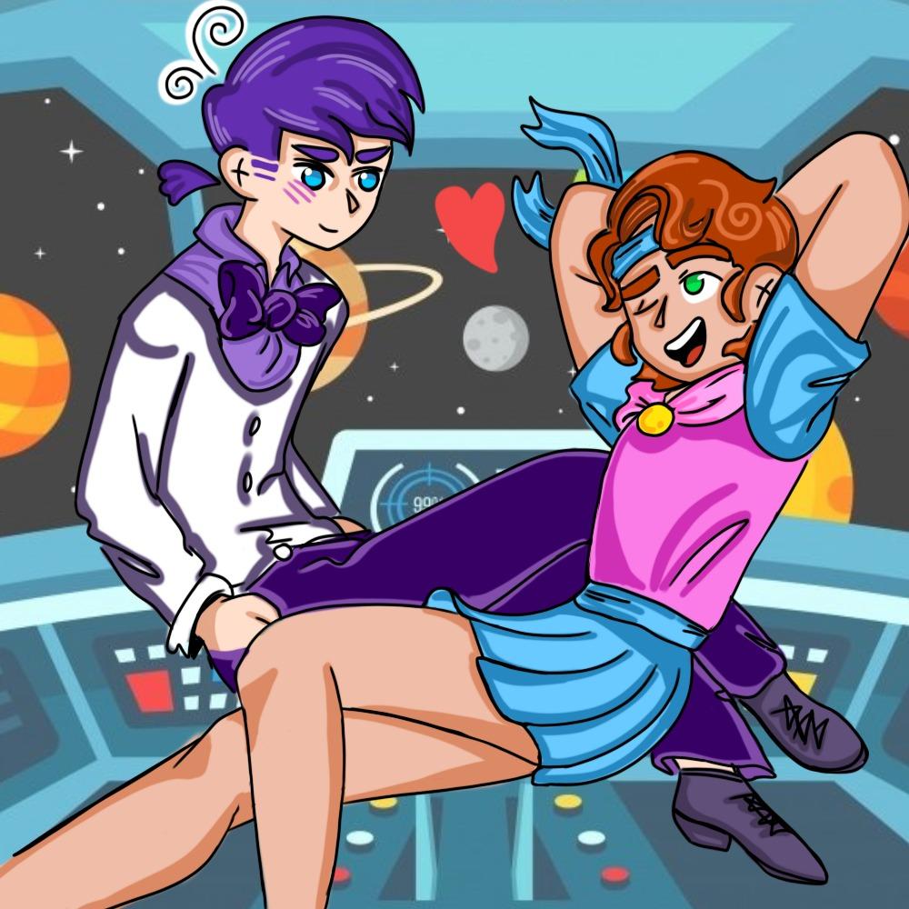 GoodOmens1941's tweet image. #MayictorWeek 🩷💜

DIA 3 " En una nave espacial"