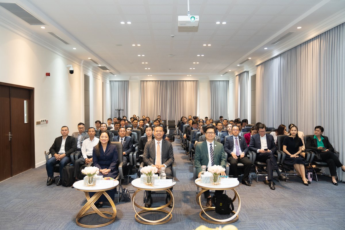 CMA_Network's tweet photo. #CMA, #ARDB &amp; https://t.co/YQtZFTthmN co-hosted a national workshop on accelerating inclusive green finance in Cambodia.🌱

Bringing together 70+ stakeholders, the session strengthened capacity on #climatefinance &amp; CCFF to support resilient, #sustainabledevelopment. https://t.co/t14qca2cQt