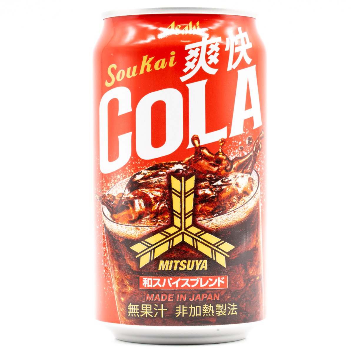 三ツ矢爽快コーラ』です。2026年3月17日にアサヒ飲料株式会社さんより