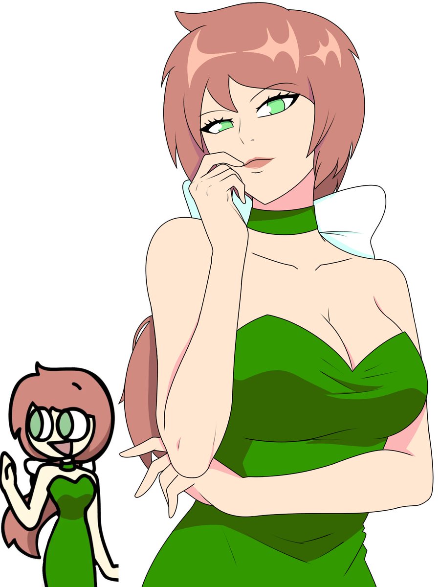 nocheazul2000's tweet photo. Mi vieja la Monika 💚
#DDLC #THEPCLUB https://t.co/5YWzAODMZU