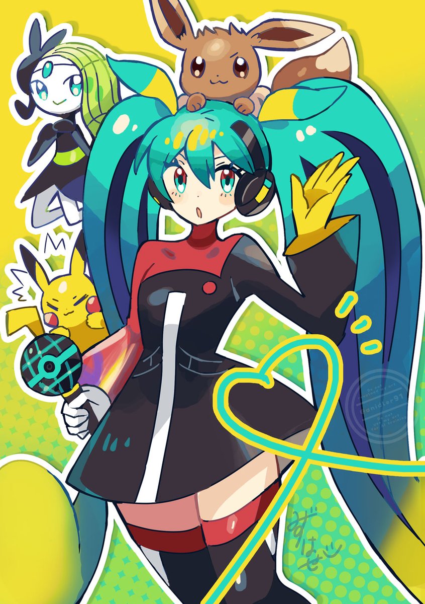 ポケミクライブ、とても良かったなあ…の絵✨