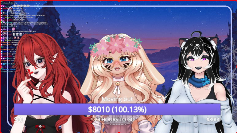 LAST COLLAB OF THE NIGHT AND WE MADE IT!!!!! THANK YOU SO MUCH FOR EVERYTHING YOU GUYS MADE IT SO WE CAN MOVE OUT! WE ARE FINALLY FREE OF OUR NEIGHBORS HARRASMENT AND CAN FINALLY LIVE OUR LIVES AGAIN!!!!! THANK YOU TO ALL OUR GUESTSSSSSS Sorry for the Tag but you deserve the