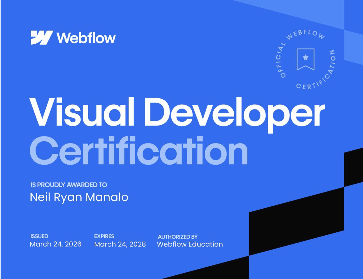 Neil Ryan 🪄 Creative Webflow Magician tweet media
