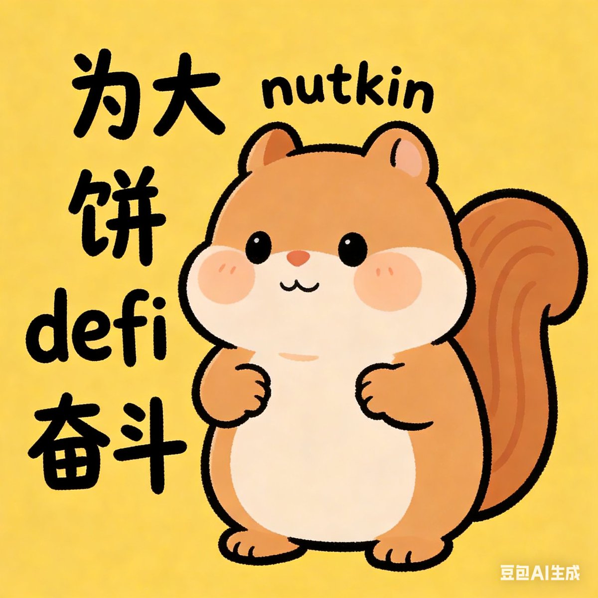 Wjd980327's tweet photo. $nutkin @0xBinari  @bestinslotxyz 
新的一天开始了
为松鼠奋斗
为nutkin奋斗
8月如1日
从未间断，因为相信比特币Defi将来一定引领整个大饼生态。作为龙头
一定出圈，大姨夫yfi辉煌就是nutkin的明天，不忘初心，砥砺前行。 https://t.co/Ieq7nfQbm8