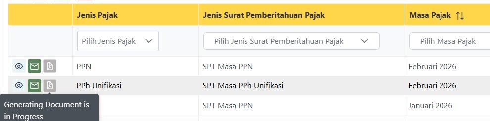MFransiscaDA's tweet photo. @kring_pajak min mau tanya sy ngga bisa tarik pdf spt masa februari ini kenapa ya?
Tampilannya sprt ini terus, spt unifikasi sy dah coba dr tgl 3 Maret sampe 26 maret keterangannya masih “generating document is in progress” https://t.co/fxG3lc0kbT