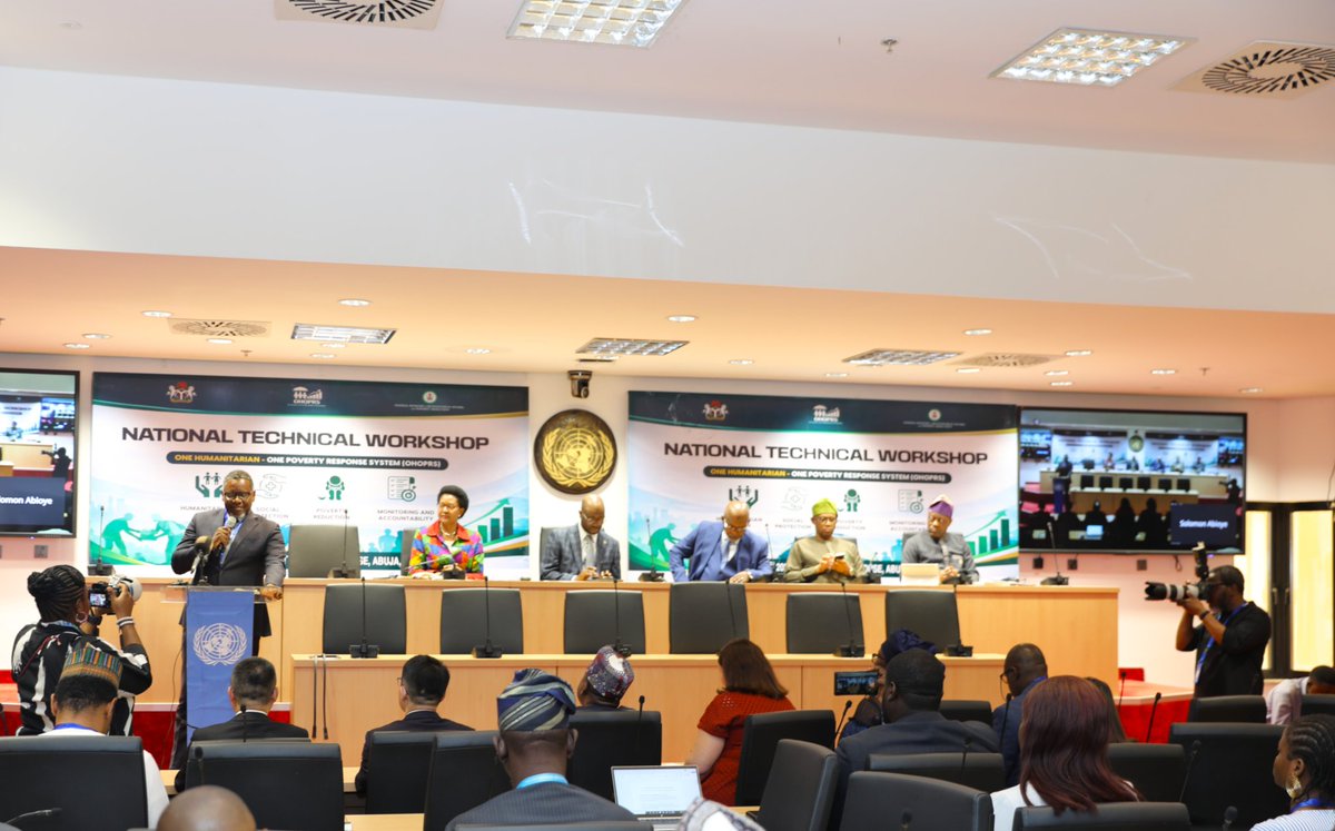 to explore comprehensive and proactive strategies to address the underlying issues of insecurity and economic instability. We also discussed how the “One Humanitarian-One Poverty Response System (OHOPRS)” initiative aims to help lift 50 million Nigerians out of poverty.