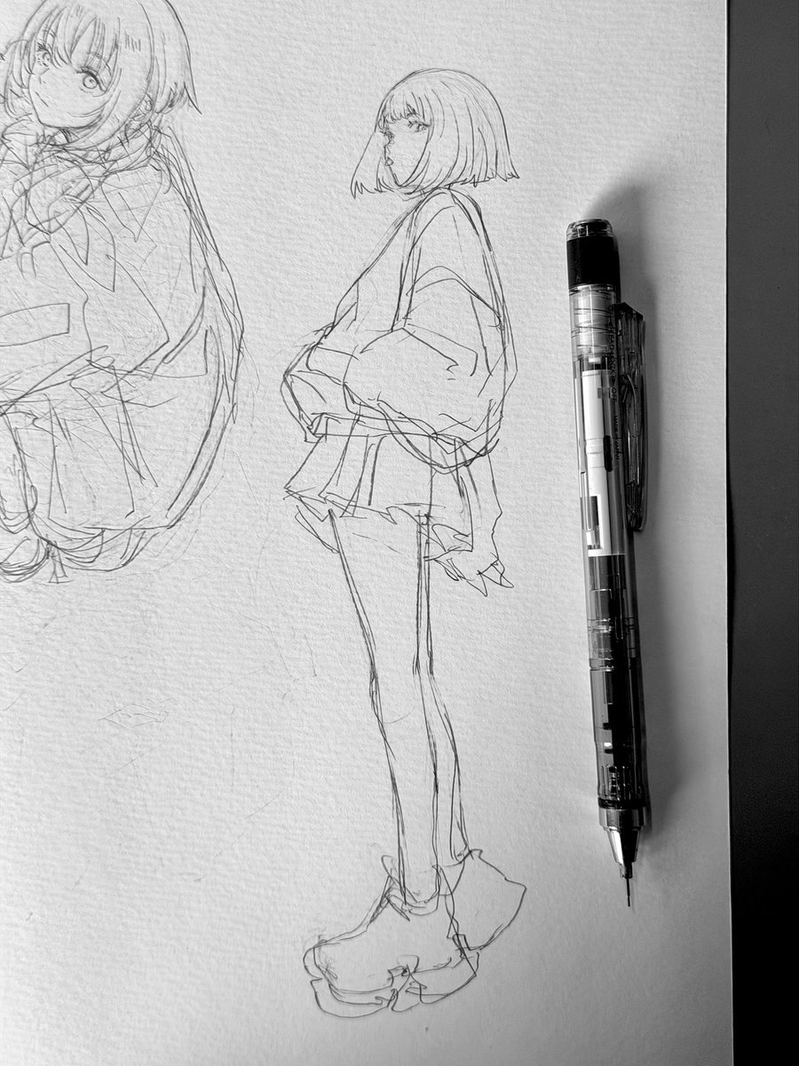 A little during lunch break_✍Drawing 
