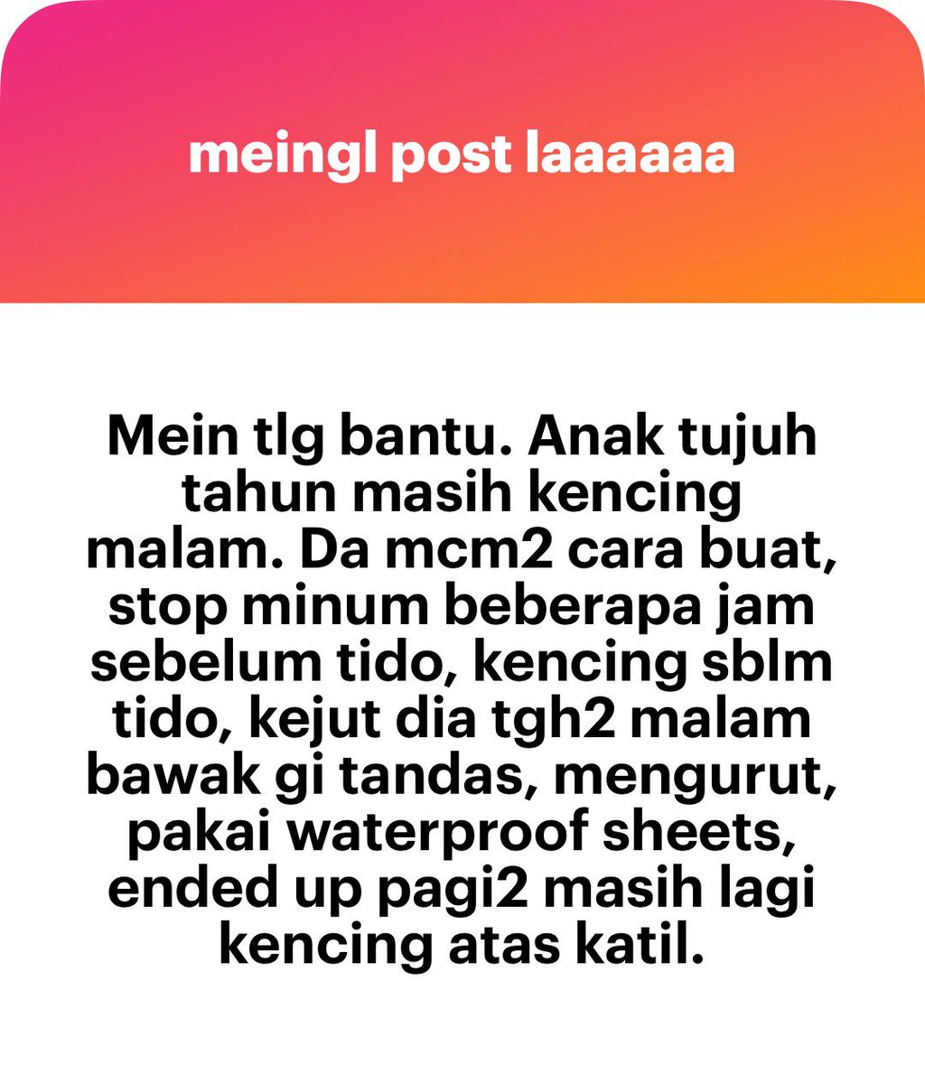 Ada boleh share tips?