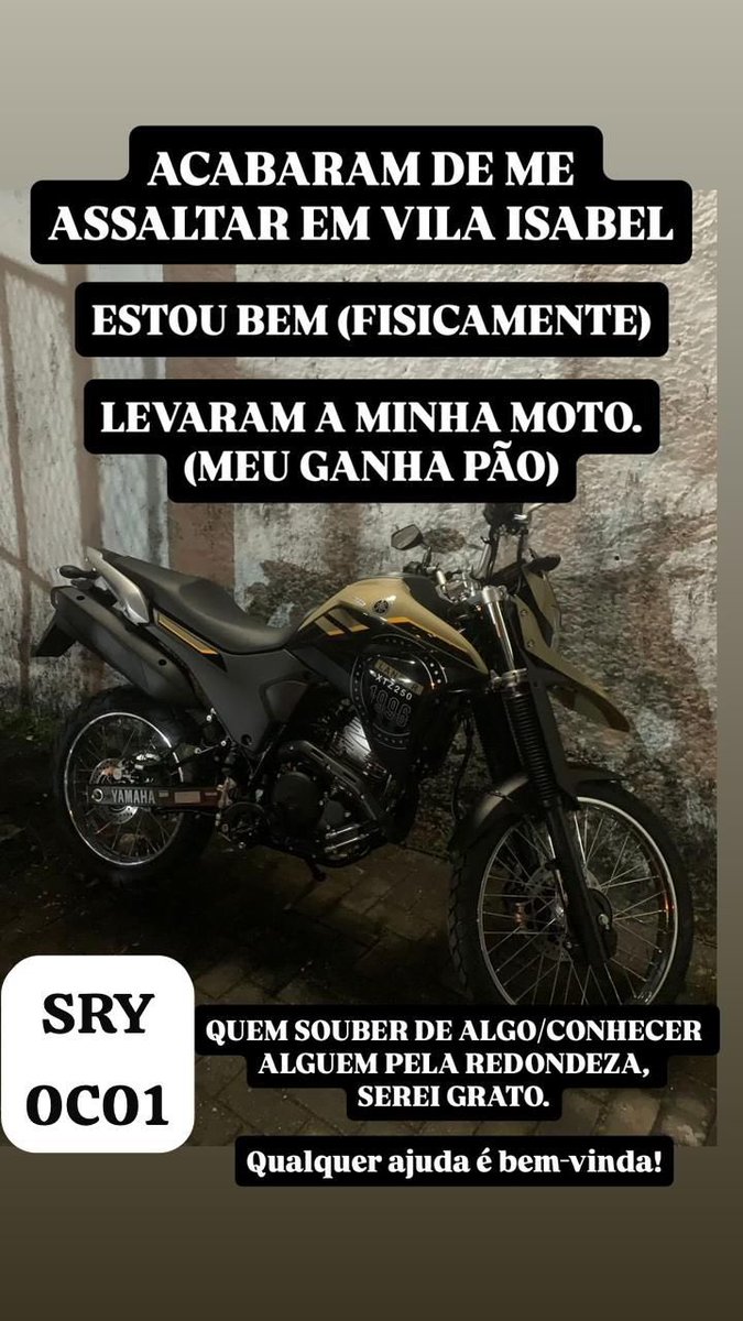 ootvk's tweet photo. FUI ASSALTADO AGORA POUCO em Vila Isabel, na rua Barao de Cotegipe esquina com Mendes Tavares.
Lander Bege 2024, 
placa SRY 0C01.

QUEM PUDER AJUDAR, AGRADEÇO!!!!! https://t.co/qmZUgmFRvn