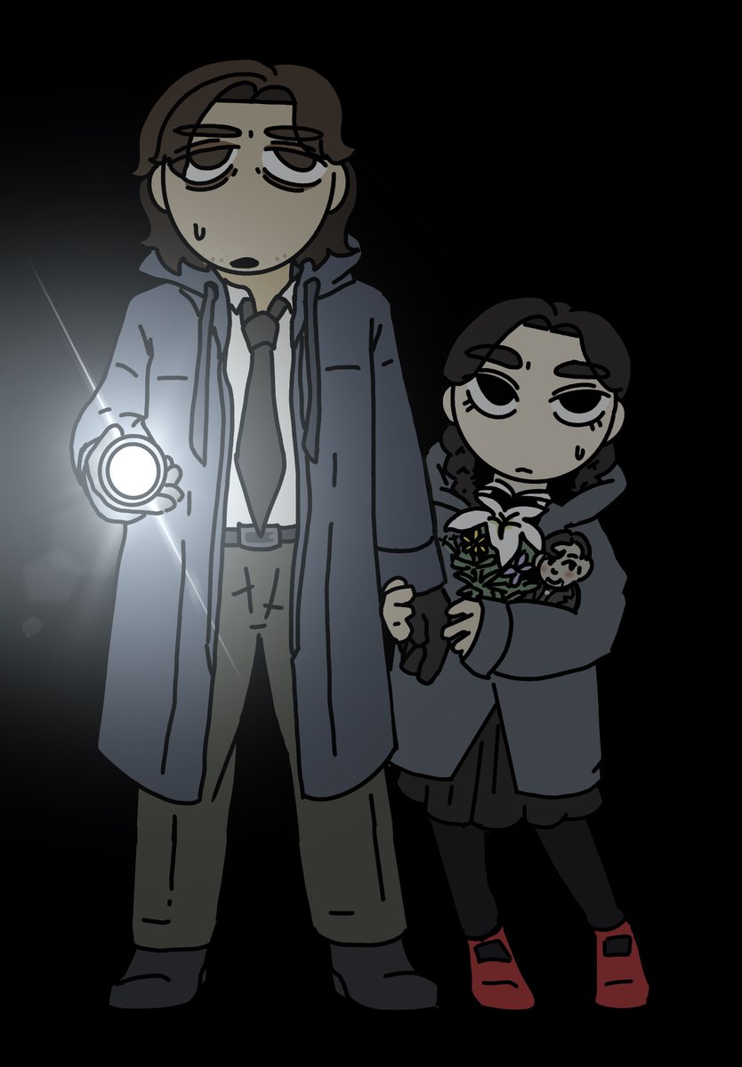 KazukuraYasusu's tweet image. dollman and his daughter are soooo cute🥺🥺🥺😭😭😭😭😱😱😱😱 so i draw them

#deathstranding
#deathstranding2
#dollman