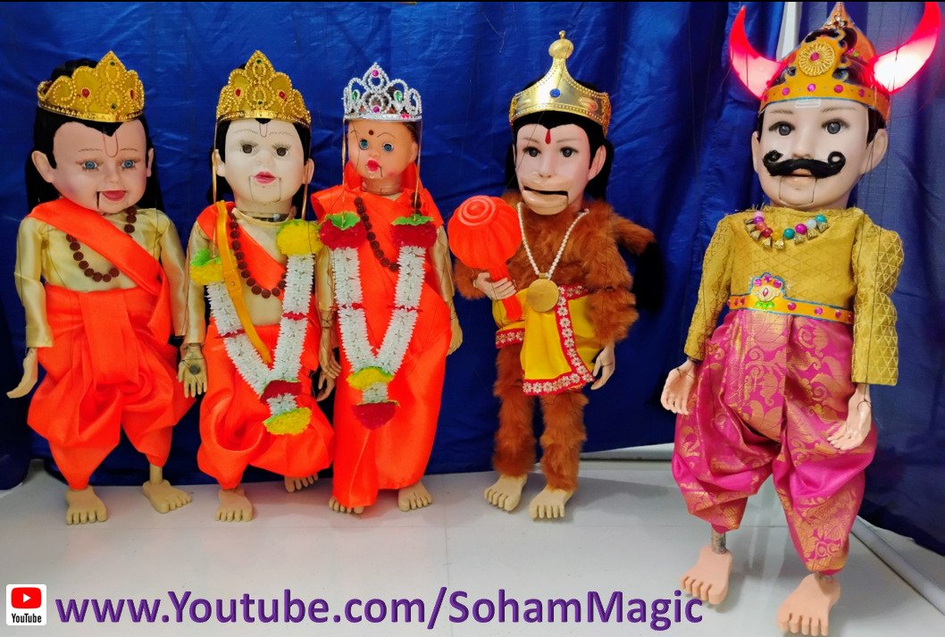 SohamMagic's tweet photo. श्रीराम नवमीच्या हार्दिक शुभेच्छा!

जय श्रीराम

#SohamMagic #Ram #Puppets https://t.co/dQCzwp6lx9