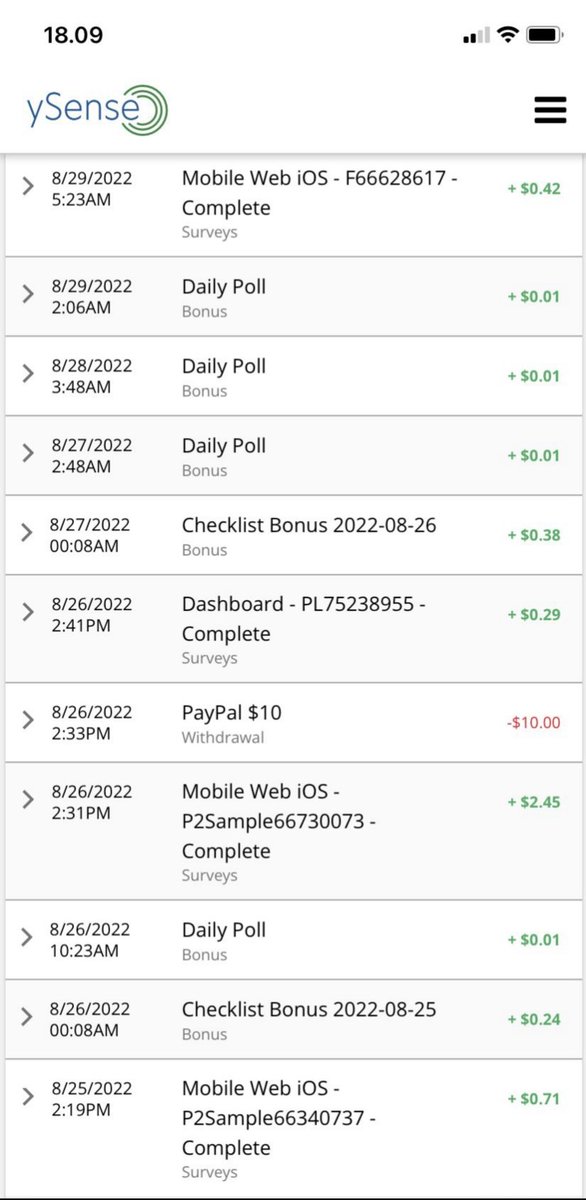 Hermannizaa's tweet photo. Ysense,  platform  bagi yang ingin mendapatkan uang tambahan dari seluruh dunia.
- Pembayaran paypal
- Bisa ditarik kalo udh $10
- Perhari bisa mendapat 3-8 survey
- Persurvey dibayar sekitar ( $0.30-$3 )
- Survey B.Indonesia 

https://t.co/kbJ3TJz6jD https://t.co/IWwQDfo5sc
