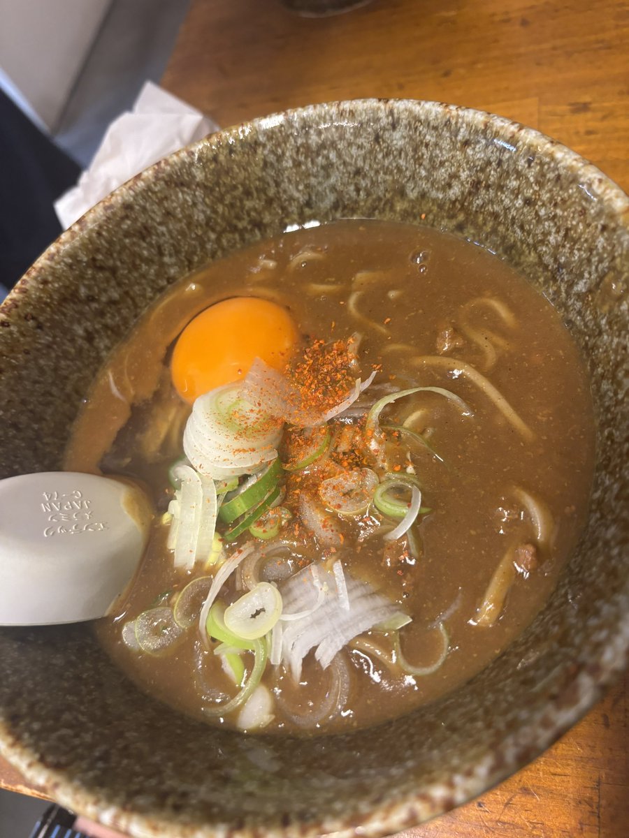 tabito_level2's tweet photo. 久しぶりに
夜中のカレーそば、、

余計なことしてるう

#そば太郎
#富山市 https://t.co/hZPPNUuNAK