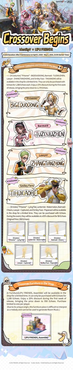 Identity V tweet media