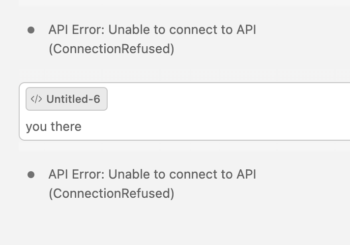 athahar's tweet photo. Claude Code - API Error: Unable to connect to API (ConnectionRefused)

very consistent error today. any idea ?

@AnthropicAI @bcherny @trq212 @_catwu https://t.co/samIh9tfl7