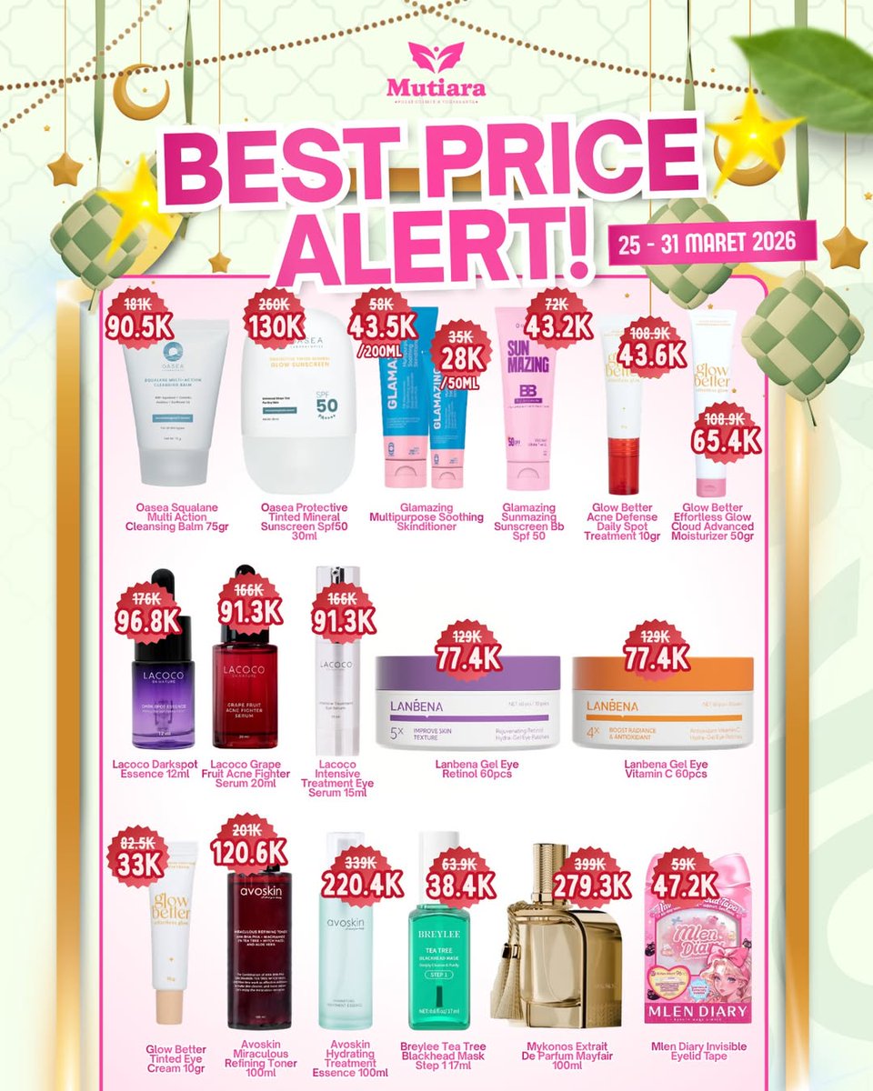 mylouvieta's tweet photo. PAY DAY SALE ALERT 🔔

Waktunya checkout tanpa rasa bersalah wkwk. Soalnya lagi ada payday sale di CFBEAUTY &amp; Mutiara Cosmetics nih 👀
Mereka ada online &amp; offline store-nya juga! https://t.co/iiLmyRv9TX