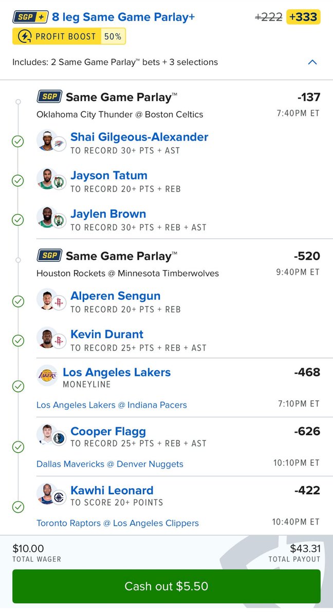 Calling Our Shot tweet media