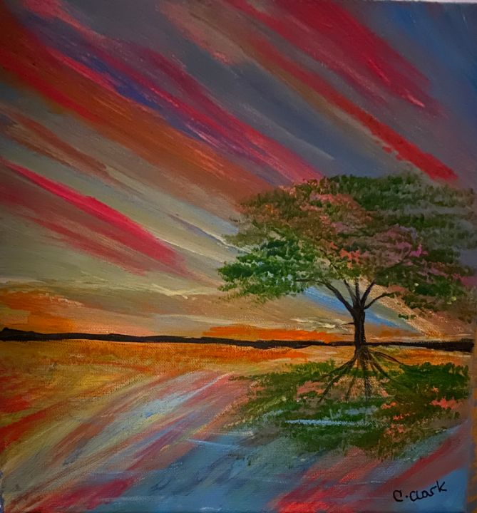 cazza75's tweet photo. Art of the Day! "Morning is breaking". Buy at: https://t.co/3Cv2pGPGF2 https://t.co/jjXvmWKynz