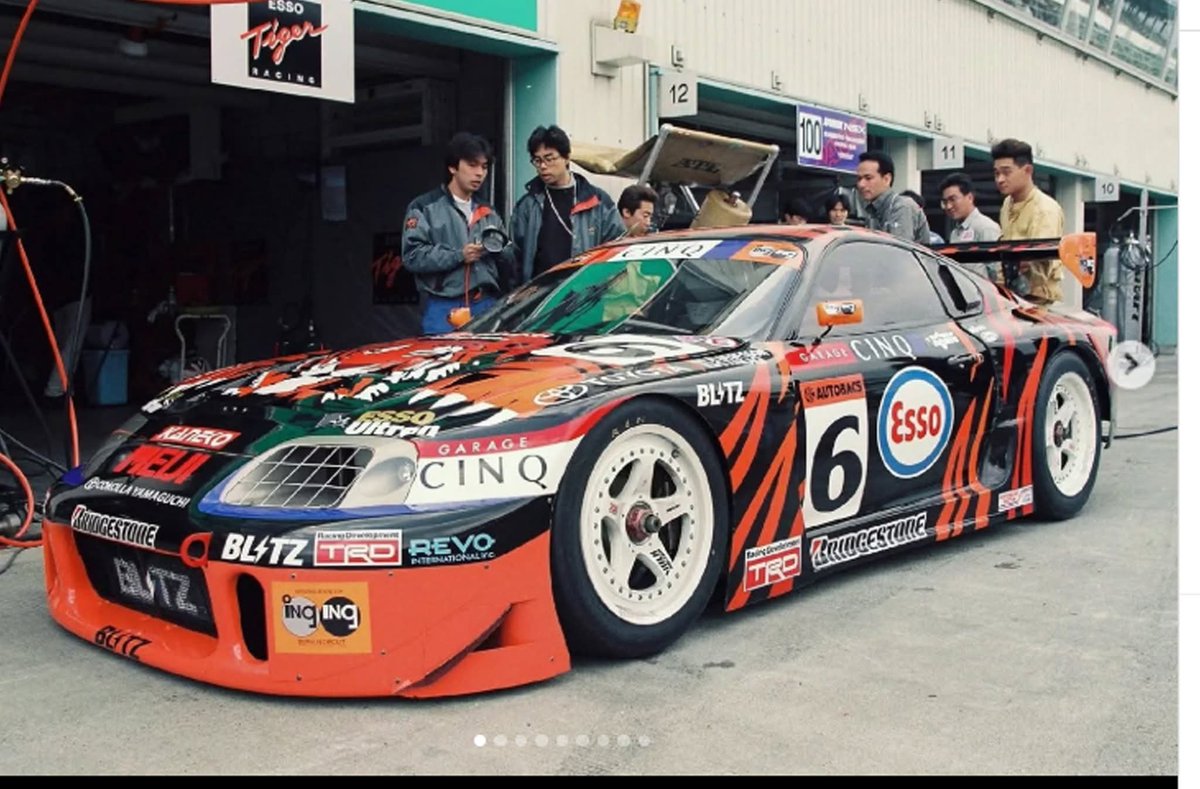 Zoomonから新発売。Tiger Toyota Supra JGTC 98' part set。JGTCの1998