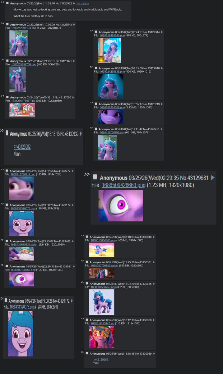 quality /mlp/ posts 🔞 tweet media