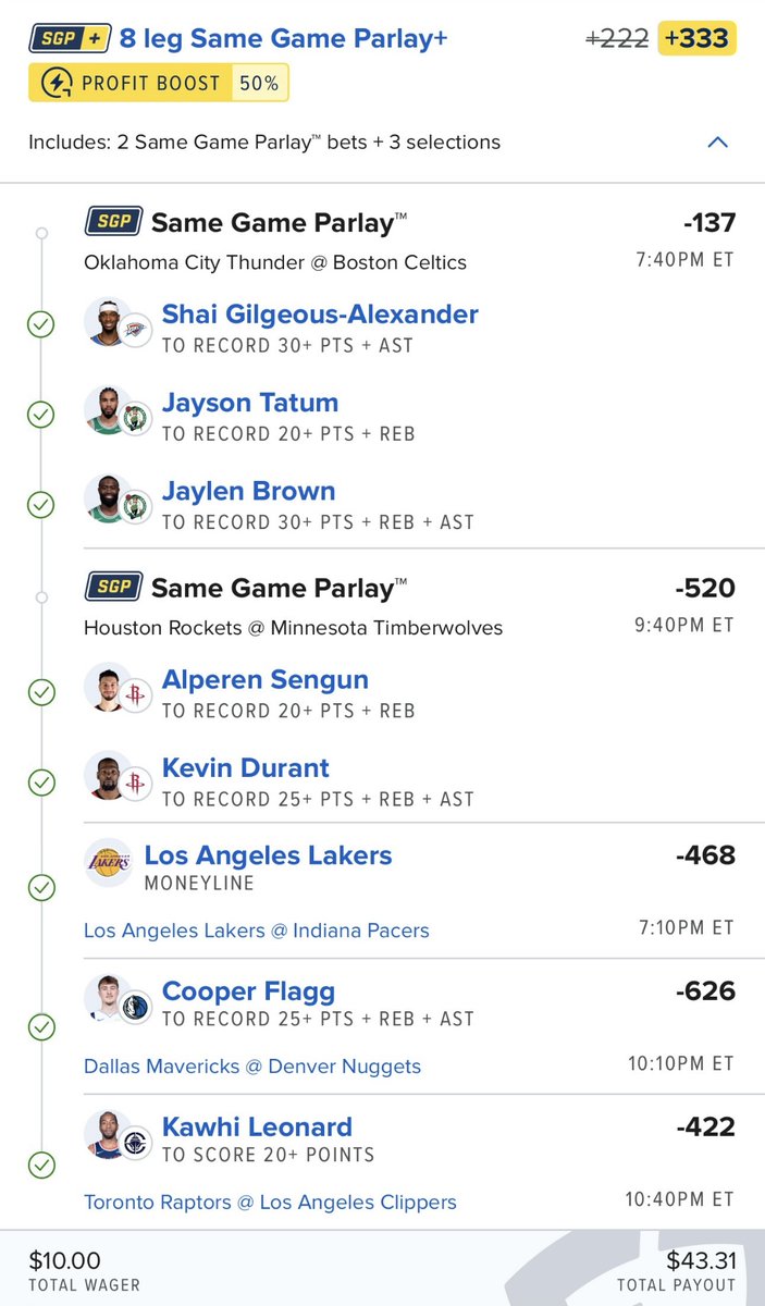 Calling Our Shot tweet media